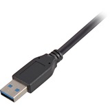Sharkoon USB 3.2 Gen 1 Kabel, USB-A Stecker > USB-B Stecker schwarz, 5 Meter