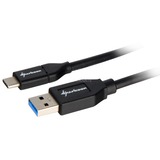 Sharkoon USB 3.2 Gen 2 Kabel, USB-A Stecker > USB-C Stecker schwarz, 1 Meter