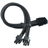 SilverStone Strom-Verlängerungskabel SST-PP07E-EPS8B schwarz, 30cm