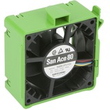 Supermicro FAN-0074L4, Gehäuselüfter grün, Hot-Swappable Middle Axial Fan