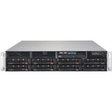 Supermicro SYS-6029P-TRT, Barebone schwarz, 2 Höheneinheiten