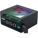 AZZA PSAZ-650W ARGB 650W, PC-Netzteil schwarz, 2x PCIe, 650 Watt
