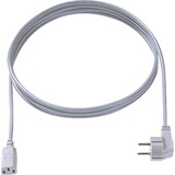 Bachmann Kaltgeräte-Kabel 353.975 grau, 3 Meter