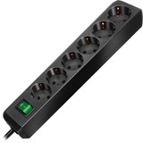 Brennenstuhl Eco-Line Steckdosenleiste 6fach schwarz