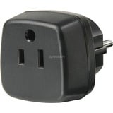 Brennenstuhl Reiseadapter USA, Japan/Schutzkontakt, Steckdosenadapter schwarz, Bulk