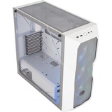 Cooler Master MasterBox TD500 MESH WHITE, Tower-Gehäuse weiß, Tempered Glass