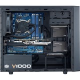 Cooler Master N200, Tower-Gehäuse schwarz