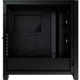 Corsair iCUE 4000X RGB, Tower-Gehäuse schwarz, Tempered Glass