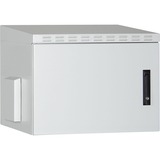 Digitus IP55 Outdoor-Wandgehäuse, IT-Schrank grau, 12 Höheneinheiten