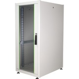 Digitus Netzwerkschrank Dynamic Basic Serie - 600x800 mm (BxT), IT-Schrank hellgrau, 26 Höheneinheiten