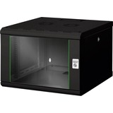 Digitus Professional Wandgehäuse Unique Serie - 600x600 mm (BxT), IT-Schrank schwarz, 7 Höheneinheiten