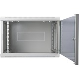 Digitus Wandgehäuse Dynamic Basic Serie - 600x450 mm (BxT), IT-Schrank hellgrau, 16 Höheneinheiten