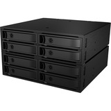 ICY BOX IB-2281MSK, Laufwerksgehäuse schwarz