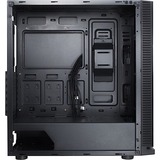 Inter-Tech W-III RGB, Tower-Gehäuse schwarz, Frontblende aus Tempered Glass 