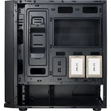 Inter-Tech W-III RGB, Tower-Gehäuse schwarz, Frontblende aus Tempered Glass 