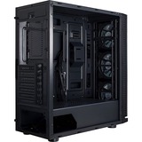 Inter-Tech W-III RGB, Tower-Gehäuse schwarz, Frontblende aus Tempered Glass 