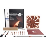 Noctua NF-A20 FLX, Gehäuselüfter creme/braun