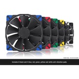 Noctua NF-A20 PWM chromax.black.swap 200x200x30, Gehäuselüfter schwarz, 200 mm