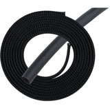 Phobya Simple Sleeve Kit 6mm (1/4"), 2 Meter, Schutzhülle schwarz, inkl. Heatshrink 30cm
