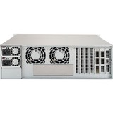 Supermicro CSE-836BE2C-R1K03JBOD, Rack-Gehäuse schwarz, 3 Höheneinheiten, inkl.redundantes 1000-Watt-Netzteil