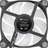Thermaltake Pure Duo 14 ARGB Sync Radiator Fan, Gehäuselüfter schwarz/transparent, 2er Set, 1x Controller, 140 mm