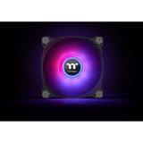 Thermaltake Pure Duo 14 ARGB Sync Radiator Fan, Gehäuselüfter schwarz/transparent, 2er Set, 1x Controller, 140 mm