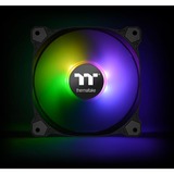 Thermaltake Pure Plus 12 RGB Radiator Fan TT Premium Edition, Gehäuselüfter schwarz, 3er Set, 1x Controller, 120 mm