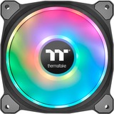 Thermaltake Riing Duo 12 RGB Radiator Fan 3 Pack, Gehäuselüfter schwarz, 3er Set, 1x Controller, 120 mm
