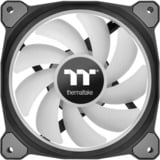 Thermaltake Riing Duo 12 RGB Radiator Fan 3 Pack, Gehäuselüfter schwarz, 3er Set, 1x Controller