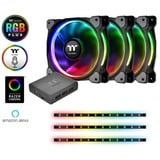 Thermaltake Riing Plus 12 RGB Kit 3x Fan +3x Lumi, Gehäuselüfter 3er Set + 3x Lumi, 120 mm