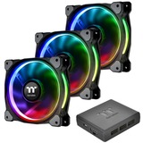 Thermaltake Riing Plus 12 RGB Radiator Fan TT Premium Edition, Gehäuselüfter 3er Set, 1x Controller