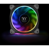 Thermaltake Riing Plus 14 LED RGB Radiator Fan TT Premium, Gehäuselüfter schwarz, 3er Set, 1x Controller, 140 mm