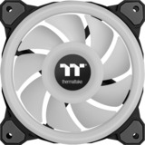 Thermaltake Riing Quad 12 RGB Radiator Fan TT Premium Edition 3 Pack, Gehäuselüfter schwarz, 3er Set, 1x Controller