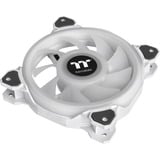 Thermaltake Riing Quad 14 RGB Radiator Fan TT Premium Edition 3 Pack, Gehäuselüfter weiß, 3er Set, 1x Controller