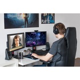 Logitech BRIO Stream, Webcam schwarz, USB, 4K