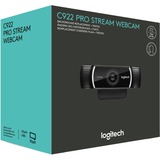 Logitech C922 Pro Stream Webcam schwarz