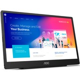 AOC 16T2, LED-Monitor 39.6 cm(15.6 Zoll), schwarz, FullHD, IPS, 60 Hz, Touchscreen