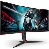 AOC CU34G2X/BK, Gaming-Monitor 86 cm (34 Zoll), schwarz, AMD Free-Sync, Curved, 144Hz Panel