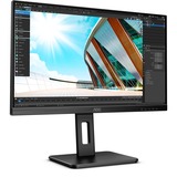 AOC Q24P2Q, LED-Monitor 60 cm(24 Zoll), schwarz, FullHD, IPS, 75 Hz
