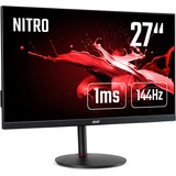 Acer Nitro XV272UP, Gaming-Monitor 68.6 cm(27 Zoll), schwarz, AMD Free-Sync, QHD, IPS, 144Hz Panel