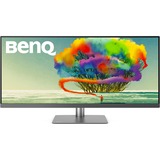 BenQ PD3420Q, LED-Monitor 87 cm (34 Zoll), schwarz/silber, UWQHD, IPS, USB-C, HDMI