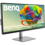 BenQ PD3420Q, LED-Monitor 87 cm (34 Zoll), schwarz/silber, UWQHD, IPS, USB-C, HDMI