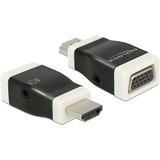 DeLOCK Adapter HDMI-A Stecker > VGA Buchse schwarz