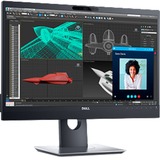 Dell P2418HZm, LED-Monitor 60.47 cm (23.8 Zoll), schwarz, FullHD, IPS, Kamera, HDMI