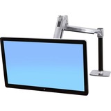 Ergotron LX HD Sitz-Steh-Tischmontage-LCD-Arm, Monitorhalterung silber/schwarz