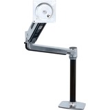 Ergotron LX HD Sitz-Steh-Tischmontage-LCD-Arm, Monitorhalterung silber/schwarz