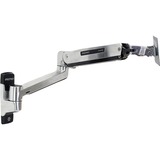 Ergotron LX HD Steh-Sitz-Arm für Wandmontage, Wandhalterung aluminium