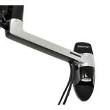 Ergotron LX HD Wallmount Swing Arm, Wandhalterung silber/schwarz, Schwenkarm für Wandmontage
