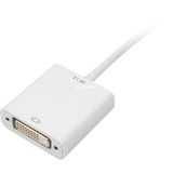 Sharkoon mini-DisplayPort 1.2 auf DVI-D-Adapter weiß, 15 cm