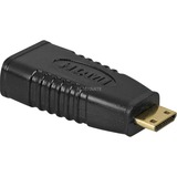 goobay Adapter HDMI auf Mini-HDMI schwarz, Bulk